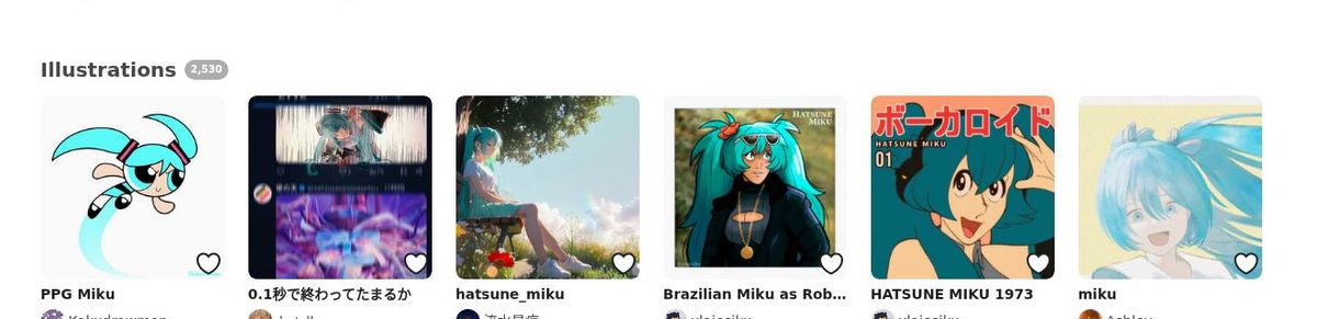 Franja superior de pixiv con buscador, botón Post y botones de registro